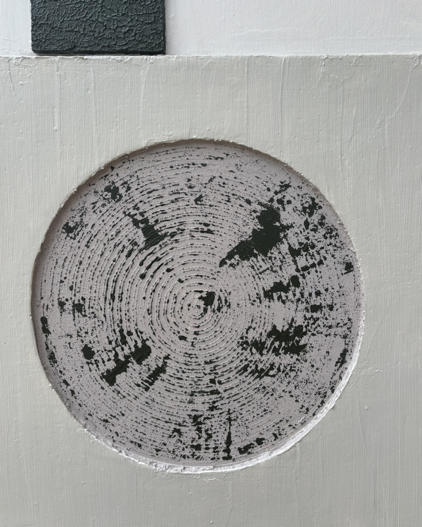 Minimal, 80x100 cm, geometriai, modern, struktura 7